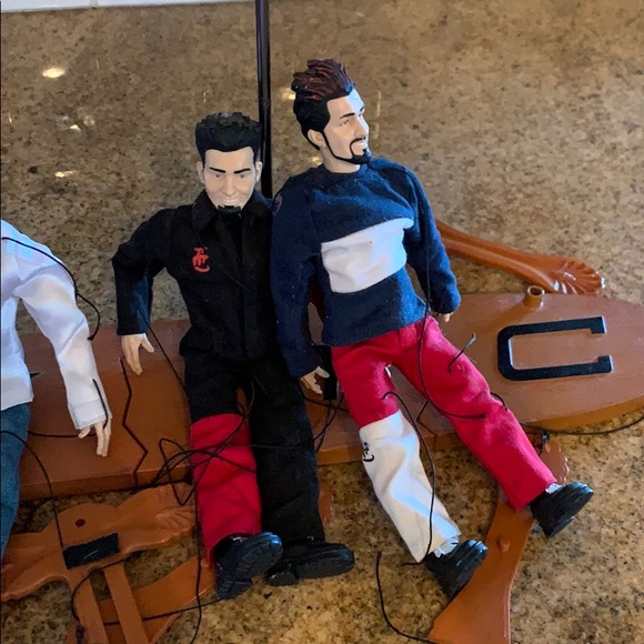 Vintage NSYNC marionette dolls (broken strings) - Picture 5 of 5